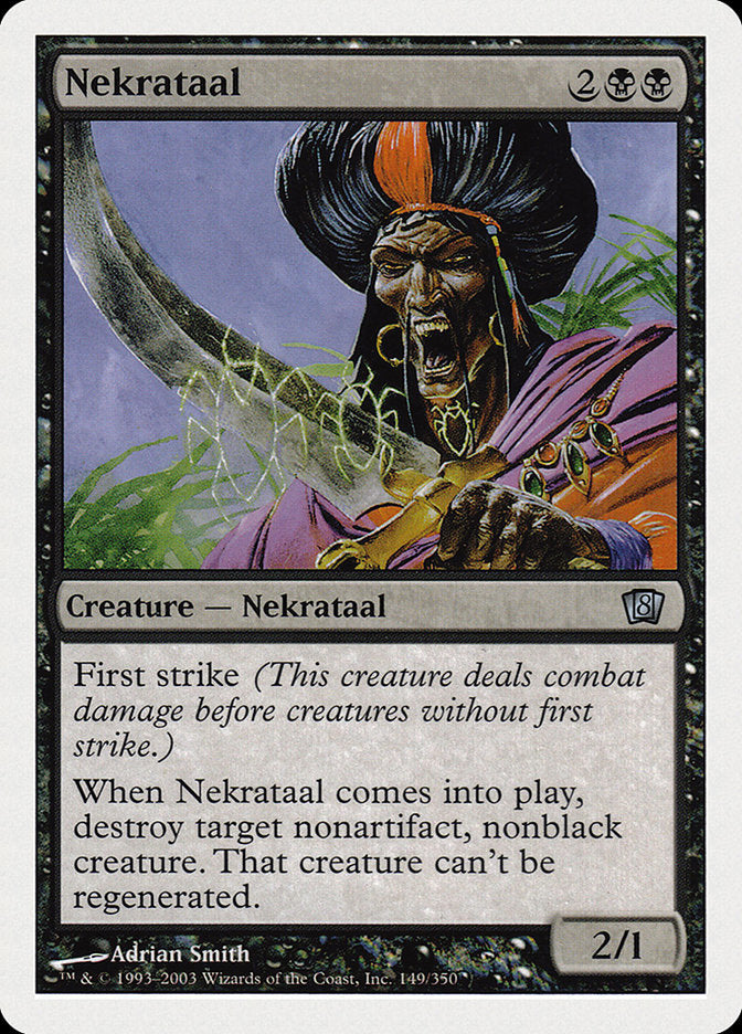 Nekrataal (8th Edition) [Oversize Cards] | Exor Games Dartmouth