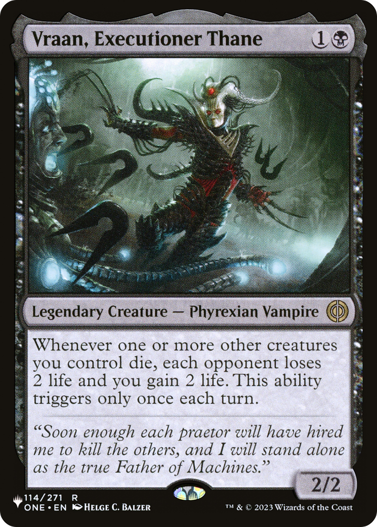 Vraan, Executioner Thane [The List] | Exor Games Dartmouth