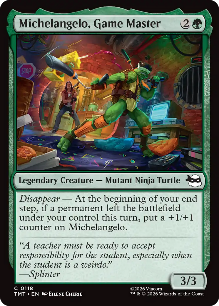 Michelangelo, Game Master [Teenage Mutant Ninja Turtles] | Exor Games Dartmouth