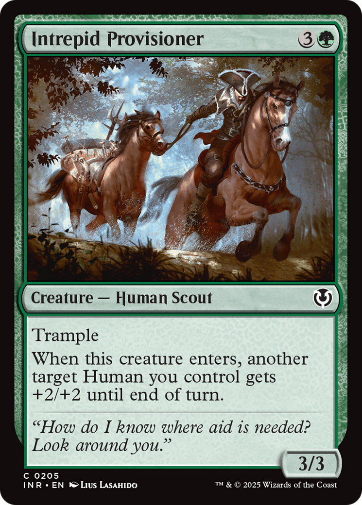 Intrepid Provisioner [Innistrad Remastered] | Exor Games Dartmouth