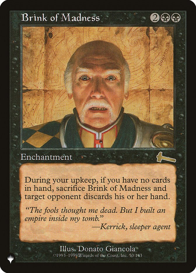 Brink of Madness [The List] | Exor Games Dartmouth