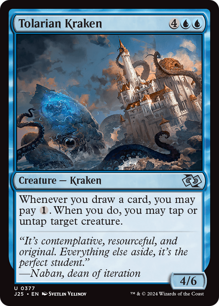 Tolarian Kraken [Foundations Jumpstart] | Exor Games Dartmouth