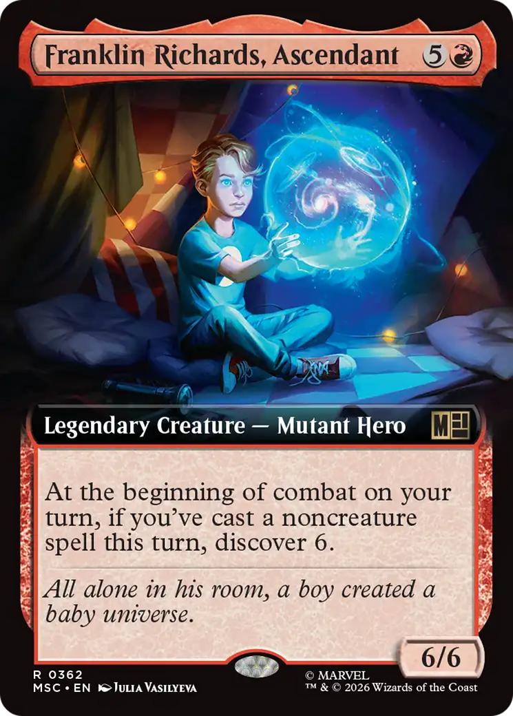 Franklin Richards, Ascendant (Extended Art) [Marvel Super Heroes Commander] | Exor Games Dartmouth