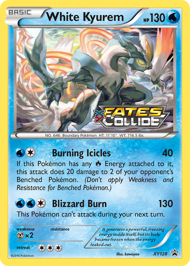 White Kyurem (XY128) [XY: Black Star Promos] | Exor Games Dartmouth