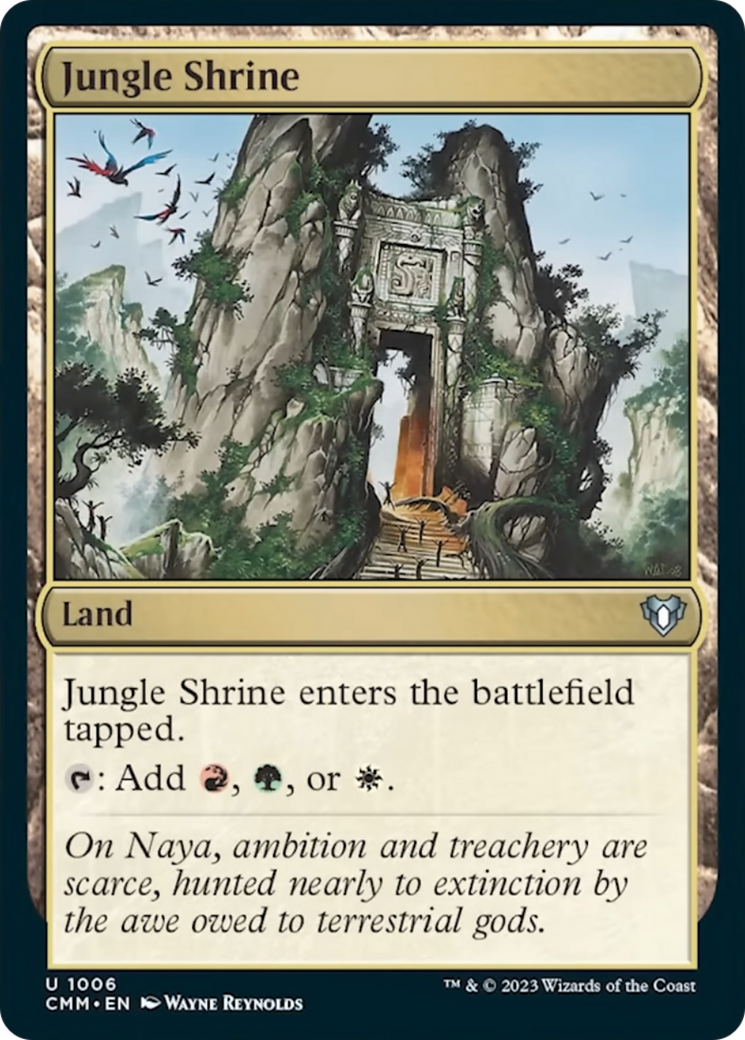 Jungle Shrine [Commander Masters] | Exor Games Dartmouth