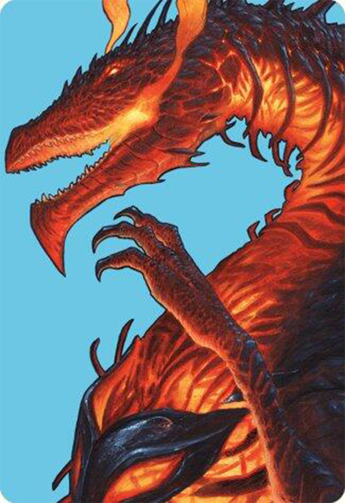 Herigast, Erupting Nullkite Art Card [Modern Horizons 3 Art Series] | Exor Games Dartmouth