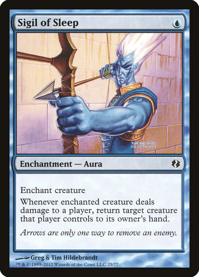 Sigil of Sleep [Duel Decks: Venser vs. Koth] | Exor Games Dartmouth