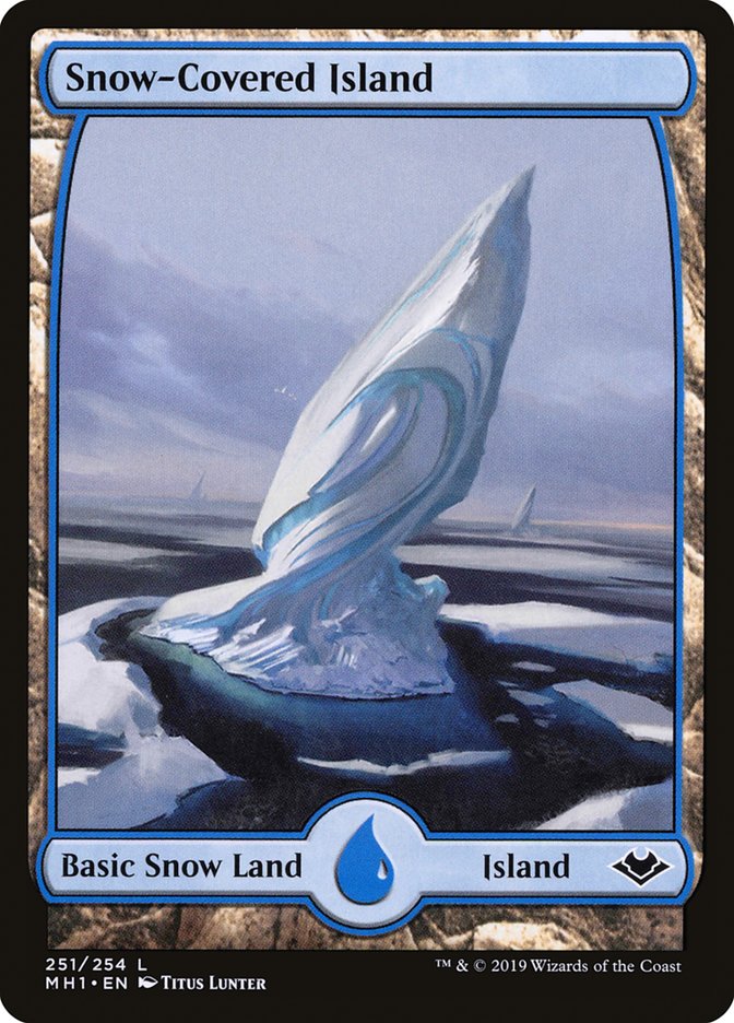 Snow-Covered Island [Modern Horizons] | Exor Games Dartmouth