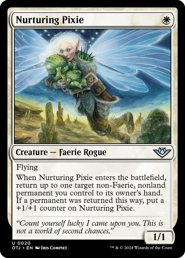 Nurturing Pixie [Outlaws of Thunder Junction] | Exor Games Dartmouth