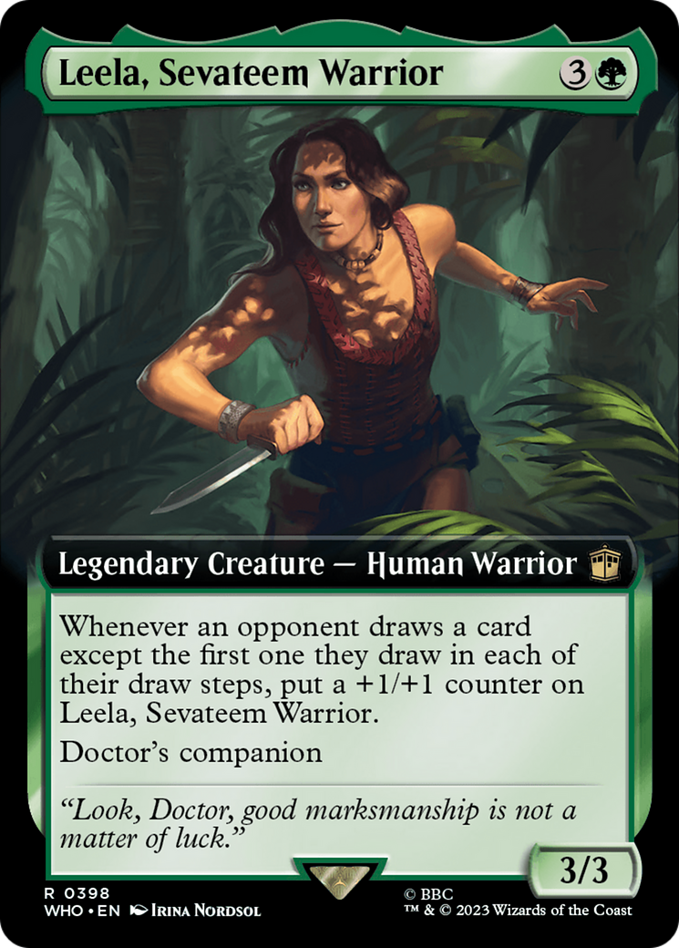 Leela, Sevateem Warrior (Extended Art) [Doctor Who] | Exor Games Dartmouth