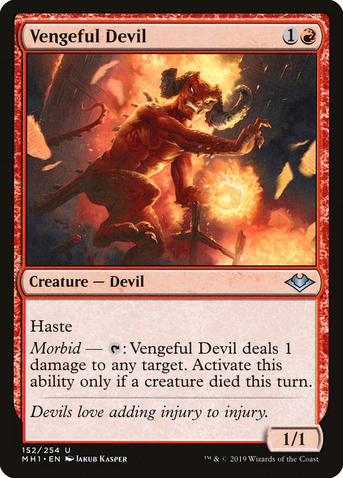 Vengeful Devil [Modern Horizons] | Exor Games Dartmouth