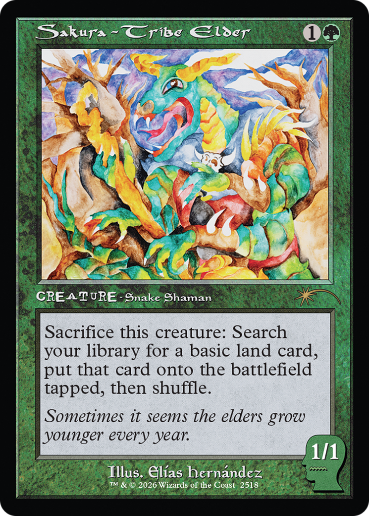 Sakura-Tribe Elder (2518) [Secret Lair Drop Series] | Exor Games Dartmouth