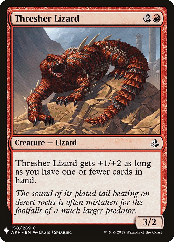 Thresher Lizard [Mystery Booster] | Exor Games Dartmouth