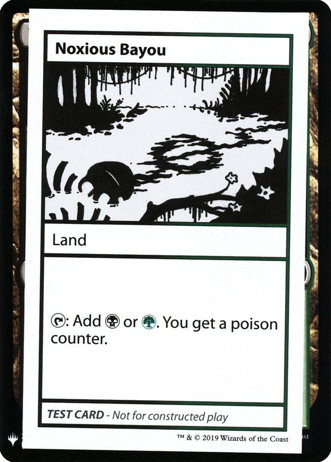 Noxious Bayou [Mystery Booster Playtest Cards] | Exor Games Dartmouth