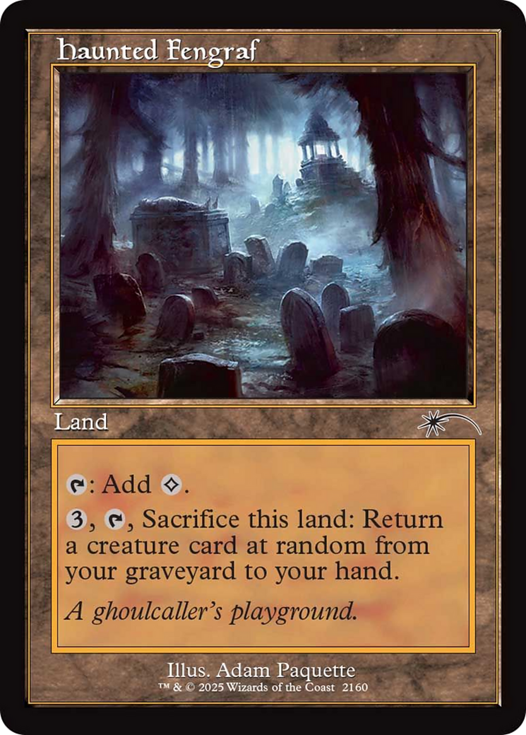 Haunted Fengraf (Retro Frame) [Secret Lair Drop Series] | Exor Games Dartmouth