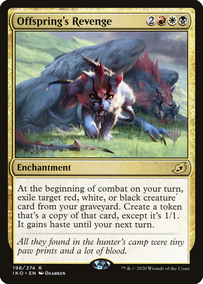 Offspring's Revenge (Promo Pack) [Ikoria: Lair of Behemoths Promos] | Exor Games Dartmouth