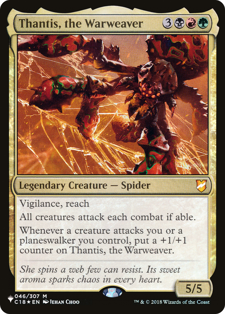 Thantis, the Warweaver [The List Reprints] | Exor Games Dartmouth