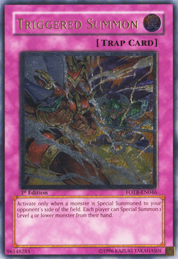 Triggered Summon [FOTB-EN046] Ultimate Rare | Exor Games Dartmouth