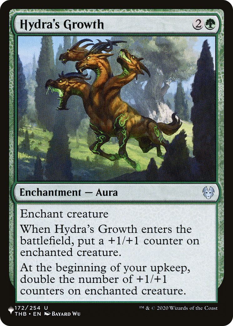 Hydra's Growth [The List Reprints] | Exor Games Dartmouth