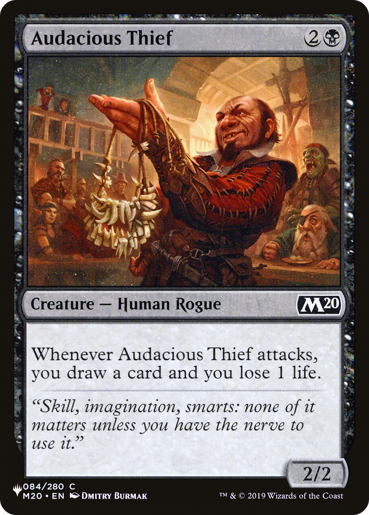 Audacious Thief [The List Reprints] | Exor Games Dartmouth