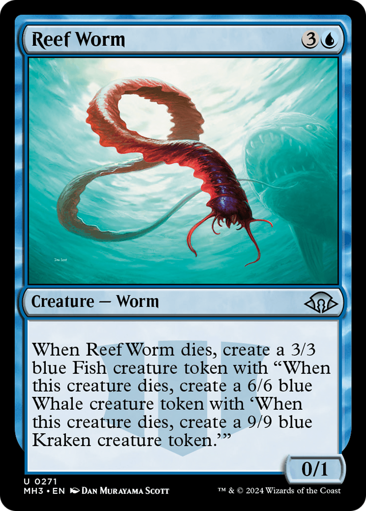 Reef Worm [Modern Horizons 3] | Exor Games Dartmouth