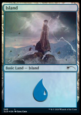 Island (Wizards) (549) [Secret Lair Drop Promos] | Exor Games Dartmouth