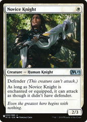 Novice Knight [The List] | Exor Games Dartmouth