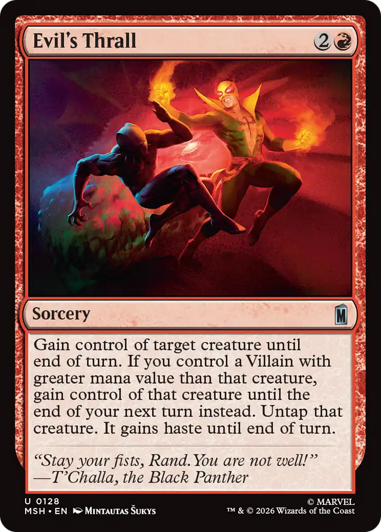 Evil's Thrall [Marvel Super Heroes] | Exor Games Dartmouth