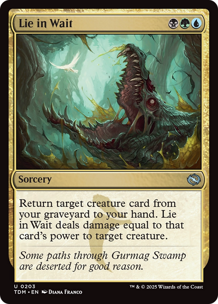 Lie in Wait [Tarkir: Dragonstorm] | Exor Games Dartmouth