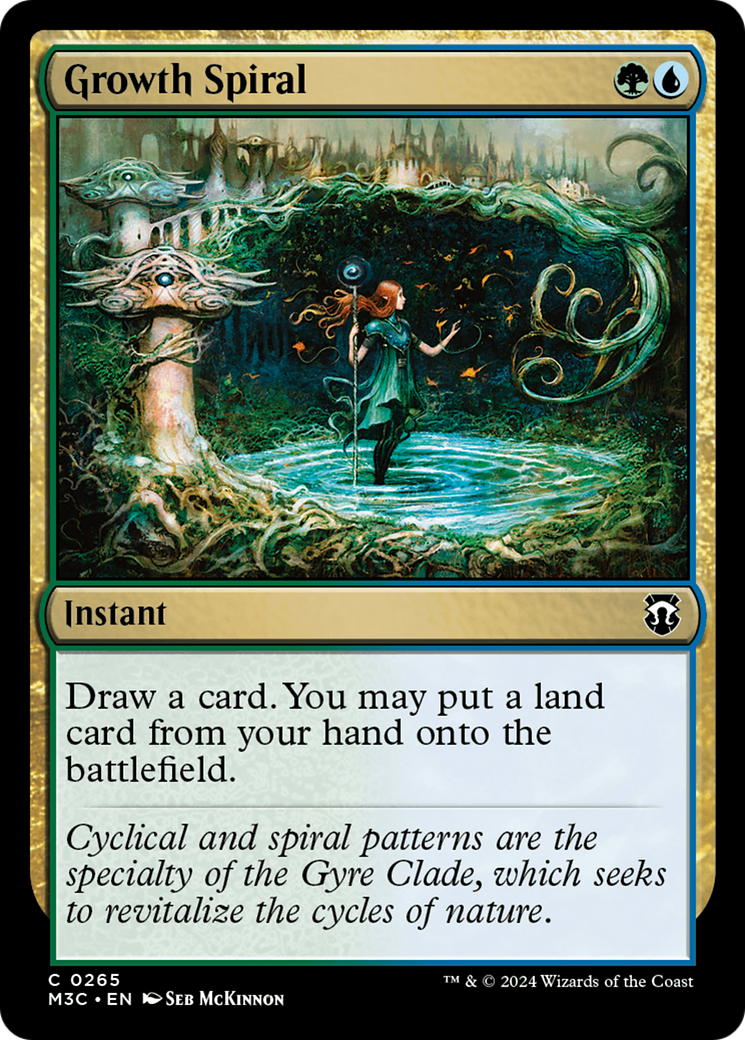 Growth Spiral (Ripple Foil) [Modern Horizons 3 Commander] | Exor Games Dartmouth