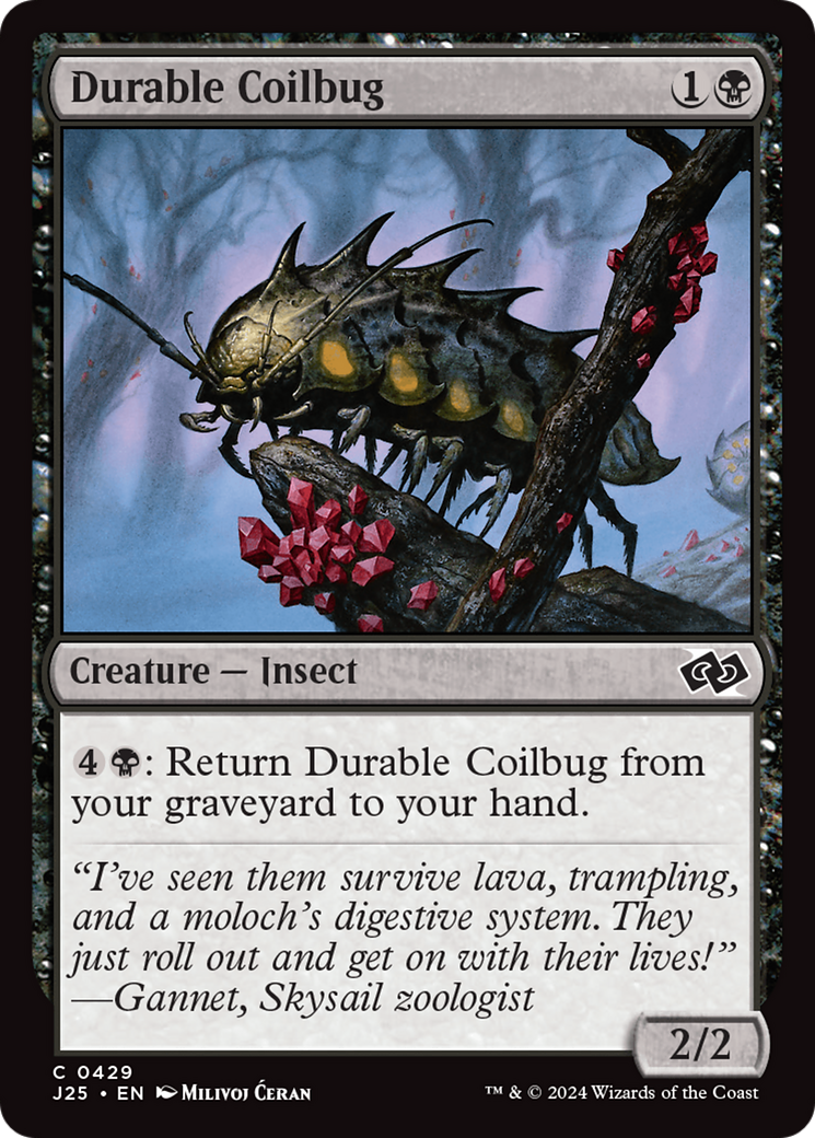 Durable Coilbug [Foundations Jumpstart] | Exor Games Dartmouth