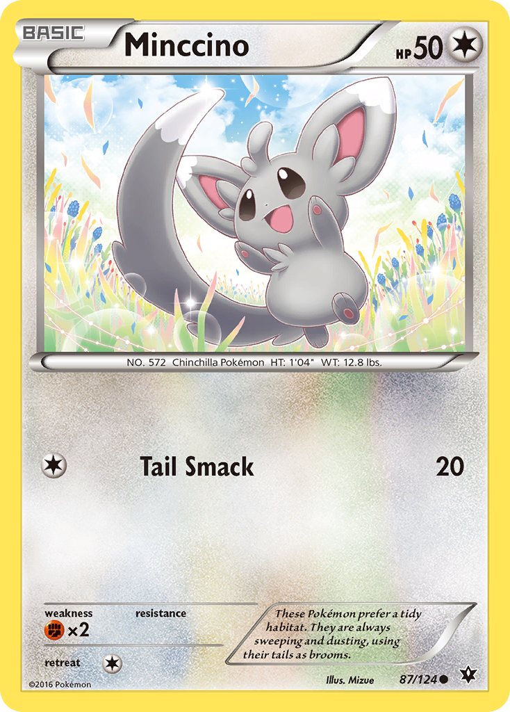 Minccino (87/124) [XY: Fates Collide] | Exor Games Dartmouth