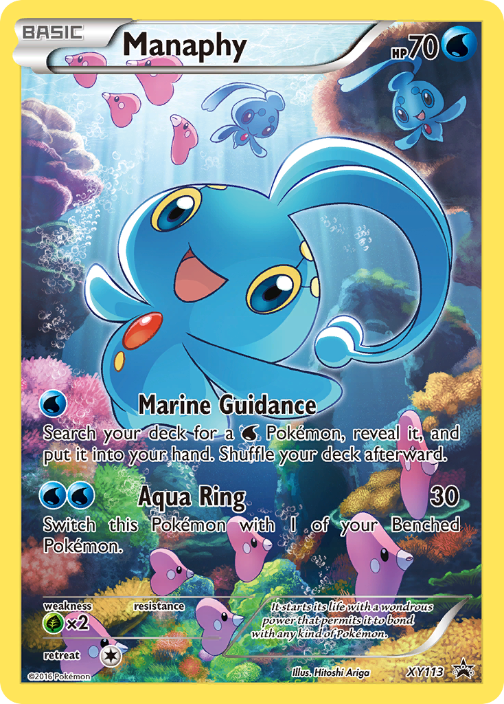 Manaphy (XY113) [XY: Black Star Promos] | Exor Games Dartmouth