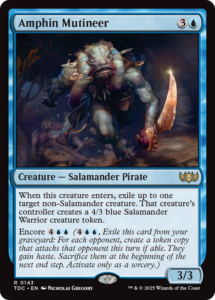 Amphin Mutineer [Tarkir: Dragonstorm Commander] | Exor Games Dartmouth