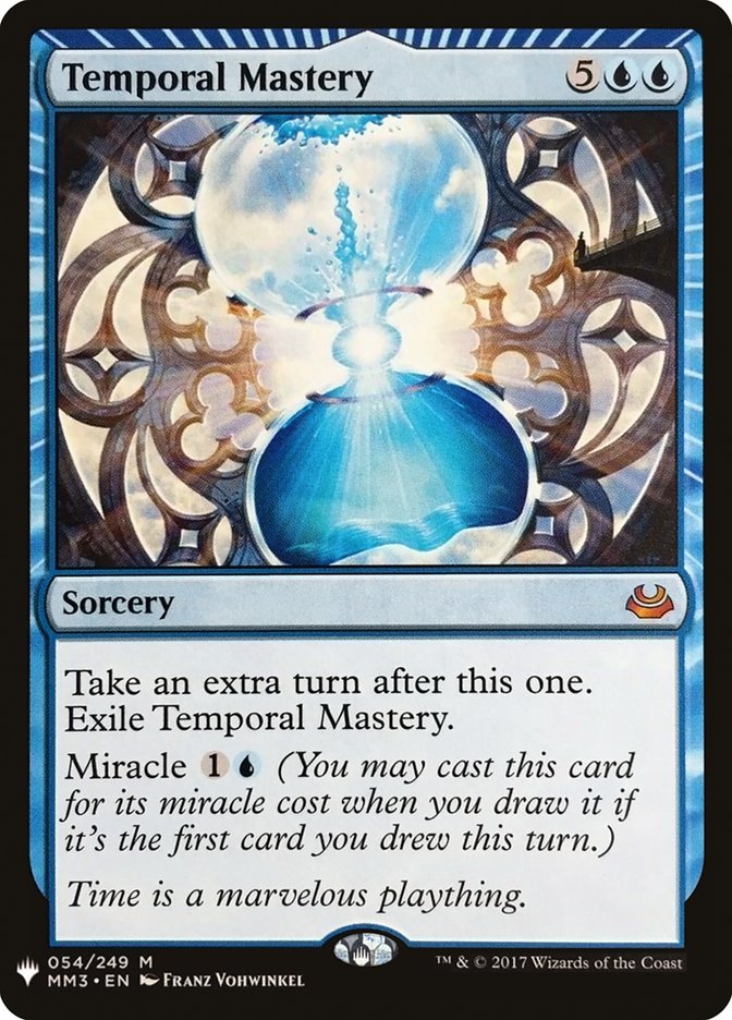 Temporal Mastery [Mystery Booster] | Exor Games Dartmouth