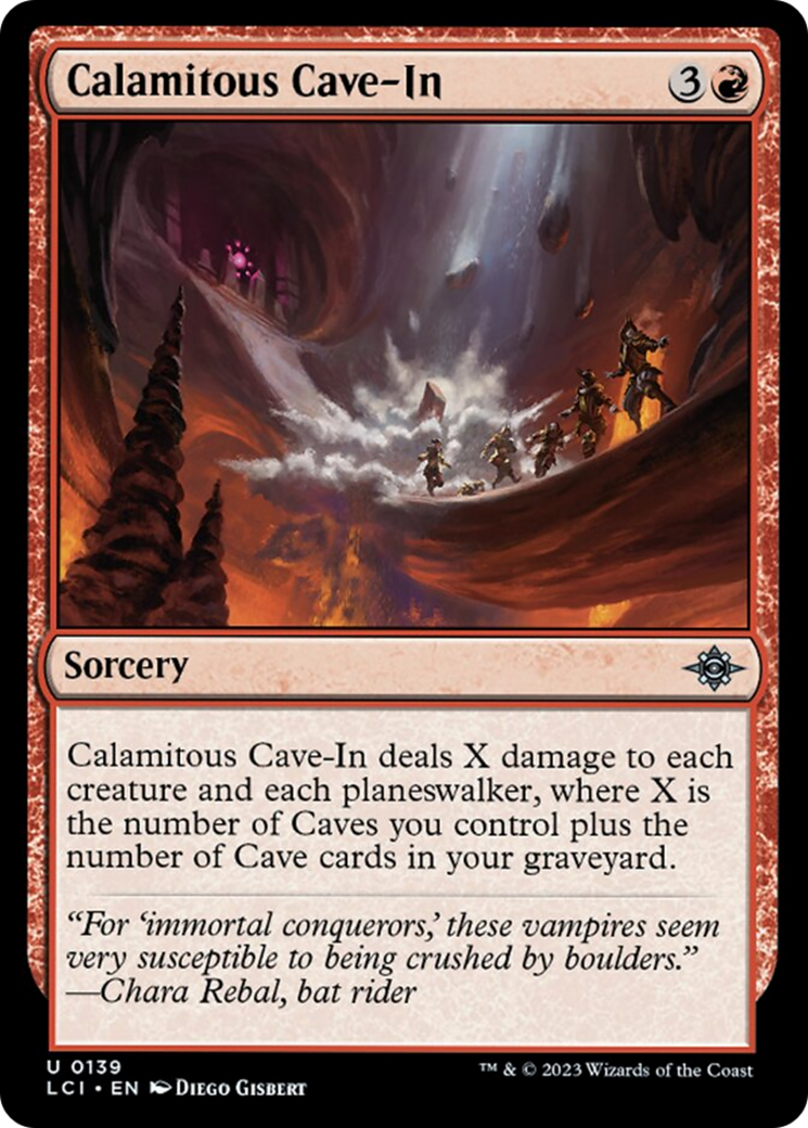 Calamitous Cave-In [The Lost Caverns of Ixalan] | Exor Games Dartmouth