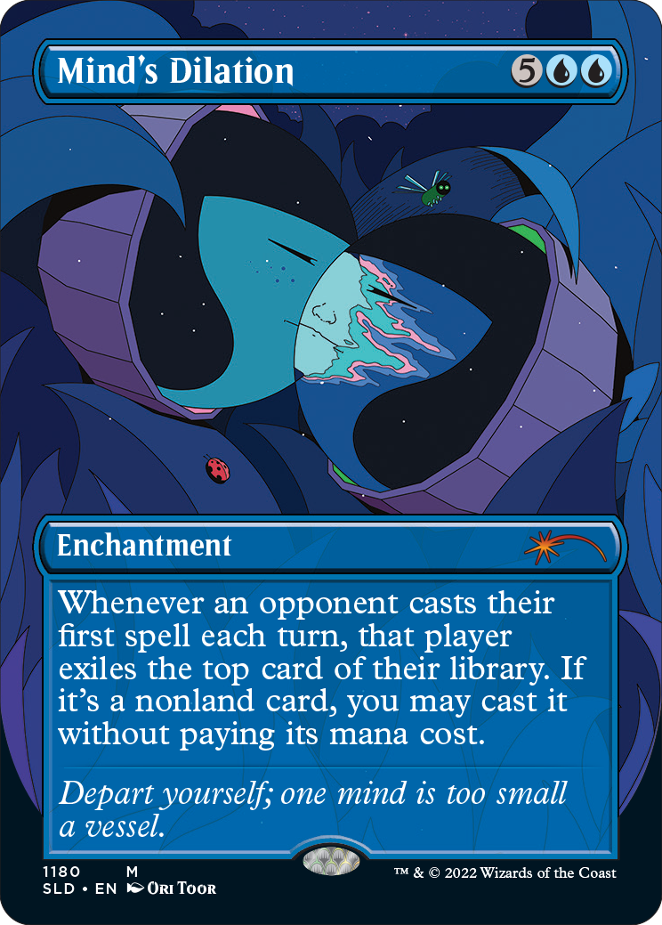 Mind's Dilation (Borderless) [Secret Lair Drop Series] | Exor Games Dartmouth
