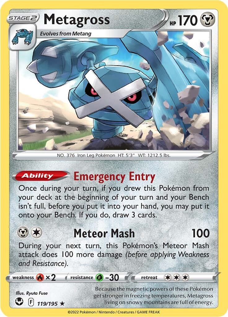 Metagross (119/195) [Sword & Shield: Silver Tempest] | Exor Games Dartmouth