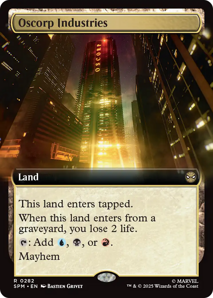 Oscorp Industries (Extended Art) [Marvel's Spider-Man] | Exor Games Dartmouth