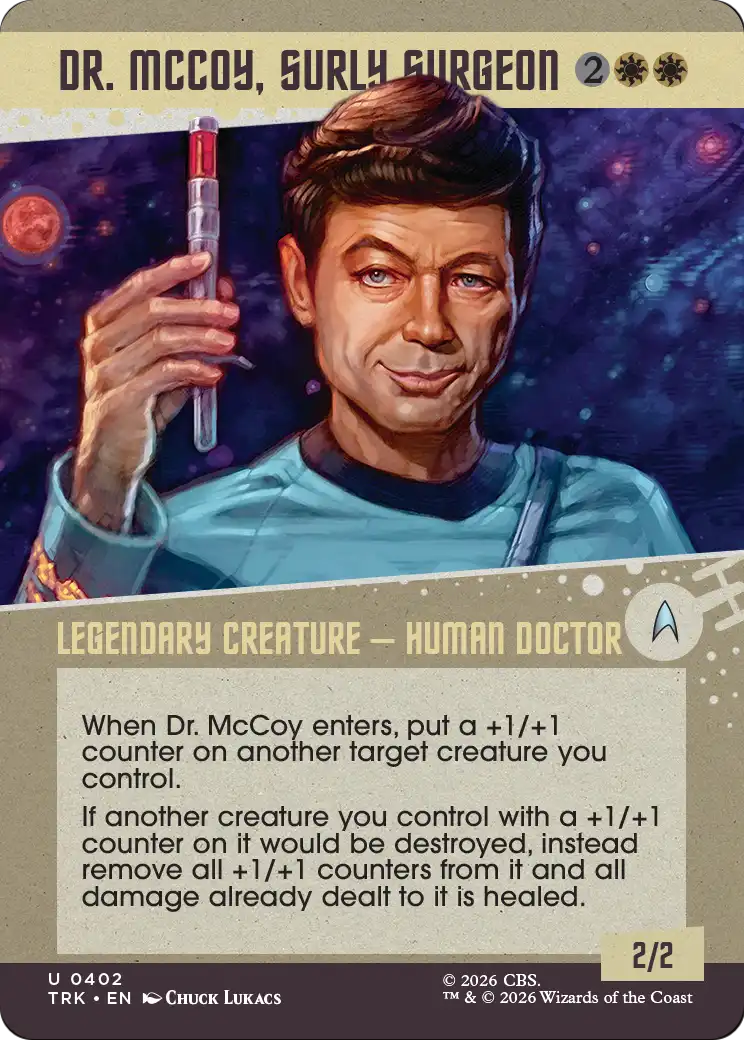 Dr. McCoy, Surly Surgeon (Showcase) [Star Trek] | Exor Games Dartmouth