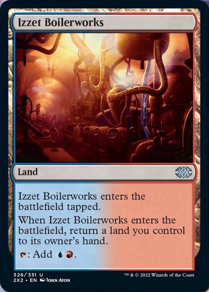 Izzet Boilerworks [Double Masters 2022] | Exor Games Dartmouth