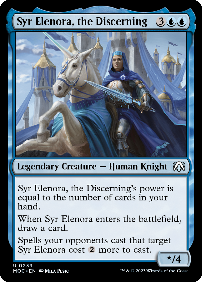 Syr Elenora, the Discerning [March of the Machine Commander] | Exor Games Dartmouth