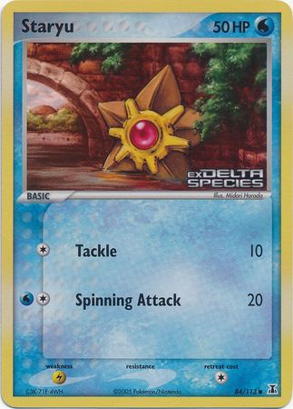 Staryu (84/113) (Stamped) [EX: Delta Species] | Exor Games Dartmouth