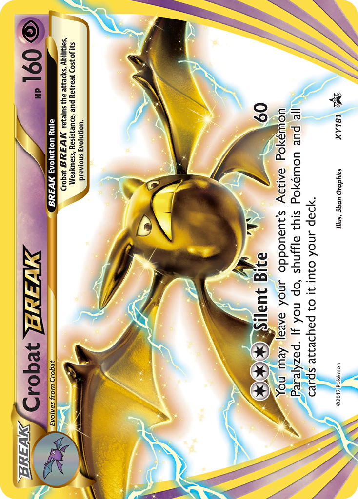 Crobat BREAK (XY181) [XY: Black Star Promos] | Exor Games Dartmouth