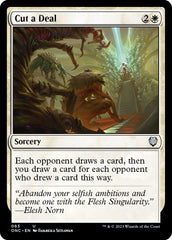 Cut a Deal [Phyrexia: All Will Be One Commander] | Exor Games Dartmouth