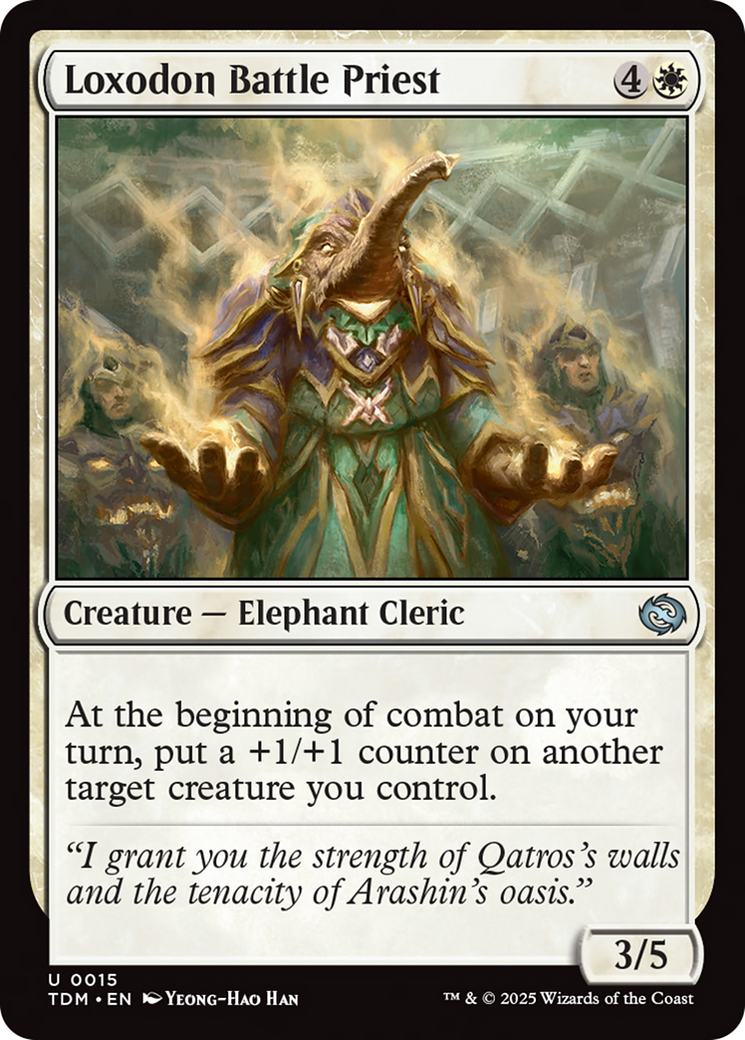 Loxodon Battle Priest [Tarkir: Dragonstorm] | Exor Games Dartmouth
