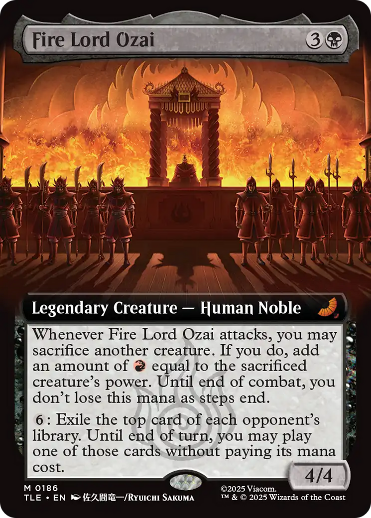 Fire Lord Ozai (Extended Art) [Avatar: The Last Airbender: Eternal-Legal] | Exor Games Dartmouth