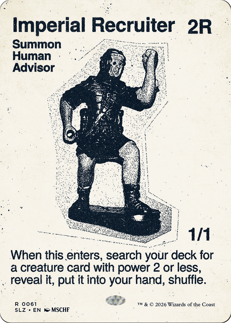 Imperial Recruiter (0061) [Secret Lair x MSCHF: The Zeta Set] | Exor Games Dartmouth