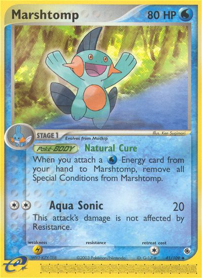 Marshtomp (41/109) [EX: Ruby & Sapphire] | Exor Games Dartmouth