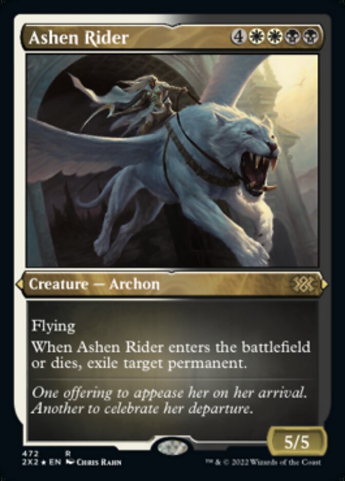 Ashen Rider (Foil Etched) [Double Masters 2022] | Exor Games Dartmouth